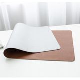 Su Geçirmez Deri Mouse Pad 80 40 Cm-kahverengi