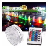 Su Geçirmez Kumandalı Renk Değiştiren Rgb Su Altı LED Lamba Spot ( Lisinya ) - 001-Renkli