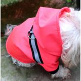 Su Geçirmez Pembe Köpek Yağmurluğu
