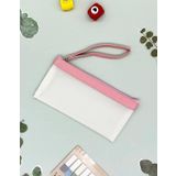 Su Geçirmez Pembe Soft Silikon Çanta/Toparlayıcı/Kalem Kutu