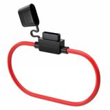 Su Geçirmez Sigorta Yuvası Mini Blade Sigorta Tutucu 12V 24V Otomotiv Kablo Tipi Sigorta Soketi