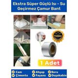 Su Geçirmez Sızdırmaz Alev Dayanıklı Alüminyum Sakız Çamur Bant 48MMX2MT Tamir Bandı 1 - Çift Yönlü