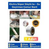 Su Geçirmez Sızdırmaz Alev Geciktirici Dayanıklı Alüminyum Sakız Çamur Bant 48mmx2mt Tamir Bandı 1