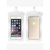 Su Geçirmez Telefon Kılıfı SUP Kano Deniz ve Outdoor Kullanımı - Beyaz