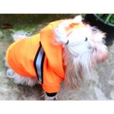 Su Geçirmez Turuncu Köpek Yağmurluğu