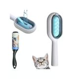 Su Hazneli Kedi Tüy Temizleme Fırçası + 60 Yaprak Hediye