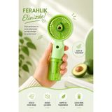 Su Hazneli Mini El Vantilatör Şarjlı Taşınabilir Yaz Serinletici Fan Meyve Temalı