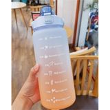 Su Matarası Su Şişesi Suluk 2 Litre Motivasyonel Spor Salonu Su Ş