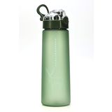 Su Matarası Tritan Geniş Ağız Su Şişesi Luxury Spor Matarası Suluğu BPAsız 730 mL Yeşil 0110