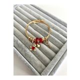 SU PERİSİ TAKI BİJUTERİ Çelik Gold Ayıcık Detaylı Pandora Bileklik