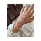 SU PERİSİ TAKI BİJUTERİ Çelik Gold Nazar Boncuğu Şahmeran