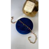 SU PERİSİ TAKI BİJUTERİ Çelik Gold Renkli Çubuk Model Halhal