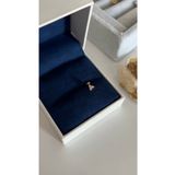 SU PERİSİ TAKI BİJUTERİ Cerrahi Çelik Gold 3 Taşlı Piercing , Tragus