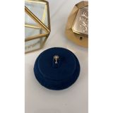 SU PERİSİ TAKI BİJUTERİ Cerrahi Çelik Gold Tek Taş Sallantılı Göz Piercing, Tragus, Helix
