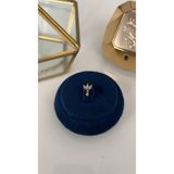 SU PERİSİ TAKI BİJUTERİ Cerrahi Çelik Gold Tek Taş Sallantılı Lotus Piercing, Tragus, Helix
