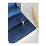 SU PERİSİ TAKI BİJUTERİ Cerrahi Çelik Gümüş Zirkon Taşlı Su Perisi Piercing , Tragus