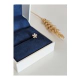 SU PERİSİ TAKI BİJUTERİ Cerrahi Çelik Zirkon Taşlı Papatya Piercing , Tragus