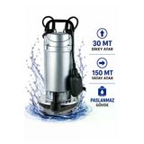 Su Pompası Dalgıç Pompa 1hp 30 Metre Yukarı Basma
