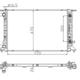 SU RADYATORU BRAZING SU RADYATORU-OTOMOTIK SANZUMAN AUDI A4 08-16 A5 10-17 Q5 09-17 MGA 80570 OEM