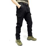 Su-Rüzgar Geçirmez Siyah Softshell Pantolon