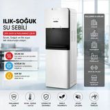 Su Sebili - Sıcak, Ilık Soğuk Su Seçenekli - Üstten Yüklemeli