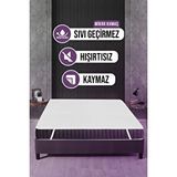 Su Sıvı Geçirmez. Su Emmez, Yatağınızı Terletmez. Yatak Koruyucu Alez Mikro 180x200cm Dört Köşe Lastikli Beyaz