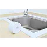 Su Sızdırmaz Geçirmez Bant Lavabo Küvet Kenar Bandı Küvet Duş 3,2 M x 38 Tamir Bandı Beyaz