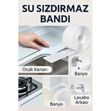 Su Sızdırmaz Geçirmez Bant Lavabo Küvet Kenar Bandı Küvet Duş Kenar Bant
