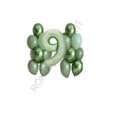 Su Yeşili Rakam ve Balon Seti Yaş 8
