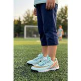 Su Yeşili-Siyah Akıllı Bağcıklı Unisex Çocuk Halı Saha Ayakkabısı 620