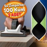 Su Zımparası 100 Kum 23x28 cm Yumuşak Kağıt Tabaka Sulu Kuru Zımpara 5 Adet