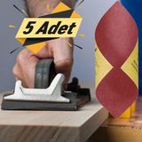 Su Zımparası 120 Kum Yumuşak Kağıt Tabaka Sulu Kuru Zımpara 23X28 cm (5 Adet)