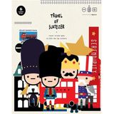 Suatelier Travel Luggage Sticker Pack Valiz Etiket Seti - The Toy Soldiers - Çok Renkli