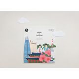 Suatelier Travel Luggage Sticker Pack Valiz Etiket Seti - Welcome To Korea - Çok Renkli