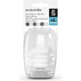 Suavinex Silikon 2'li Biberon Emziği Hızlı Akış