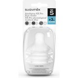 Suavinex Silikon 2'li Biberon Emziği Orta Akış