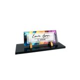 Suba Kristal Uv Baskılı Kristal Masa İsimliği Ofis Hediyesi Kristal İsimlik Cam İsimlik WUV-06
