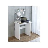 SuBahome Mdf Suba Home 73 Cm Beyaz Çalışma Masası Ofis Bilgisayar Masası Aktivite Masası Dar Alanlara Özel