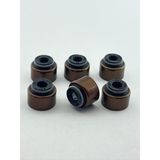 Subap Lastiği Sızdırmazlık Keçesi 16 Adet Fkm ON_S60 Siyah 5,5 x 10,50/13,50 x 10,3 - 215.710