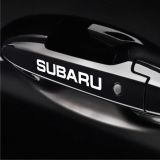 Subaru Araba Kapı Kolu Araç Sticker Yapıştırma 8Ad