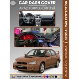 Subaru Impreza (2000-2007) Torpido Örtüsü Panel Halı Torpido Koruma Tam Uyum Uv Koruma Hızlı Montaj