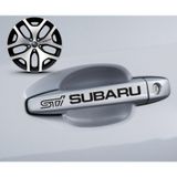 Subaru Sti Kapı Kolu Sport Sticker Yapıştırma 8 Adet
