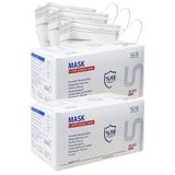 submed Cerrahi Maske Beyaz Renk, Meltblown, 3katlı, Yassı ipli, 100 Adet