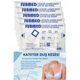 submed Su Geçirmez Banyo Bandı ,Diyaliz Kateter Duş Kesesi 5 Adet
