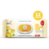 Subo Care Subo Yüzey Temizlik Havlusu 100 'lü Limon 12X100