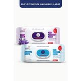 Subo Yüzey Temizlik Havlusu 100 'lü Mix 12 X100 (6 L.ferh 6 B.sabn.ferh )