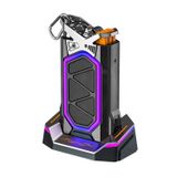 Subwoofer Hoparlör HIFI Mega Bass Speaker Mekanik Çakmak Tasarım 6-8 Saat Bluetooh 5.3 EDR 78dB