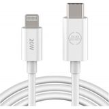 Subzero Apple iPhone Hızlı Şarj Kablosu Type C - Ligtning Pd 20W Kablo 1 Metre - Beyaz