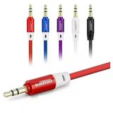 Subzero Ax35 1M Aux Kablo 3.5Mm 1 Metre Ses Kablosu-Kırmızı