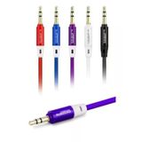 Subzero Ax35 1M Aux Kablo 3.5Mm 1 Metre Ses Kablosu-Mor